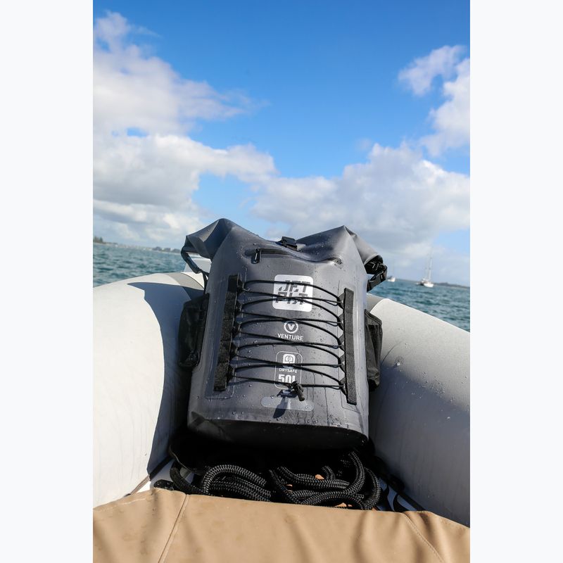 Jetpilot Venture 50 l vízálló hátizsák szén színben 4