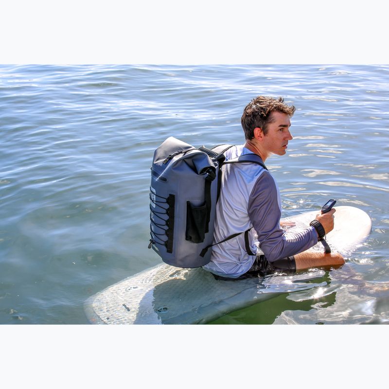 Jetpilot Venture 50 l vízálló hátizsák szén színben 5