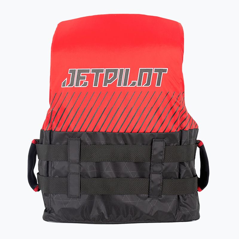Férfi Jetpilot Helium F/E Nylon mellény fekete/piros 2