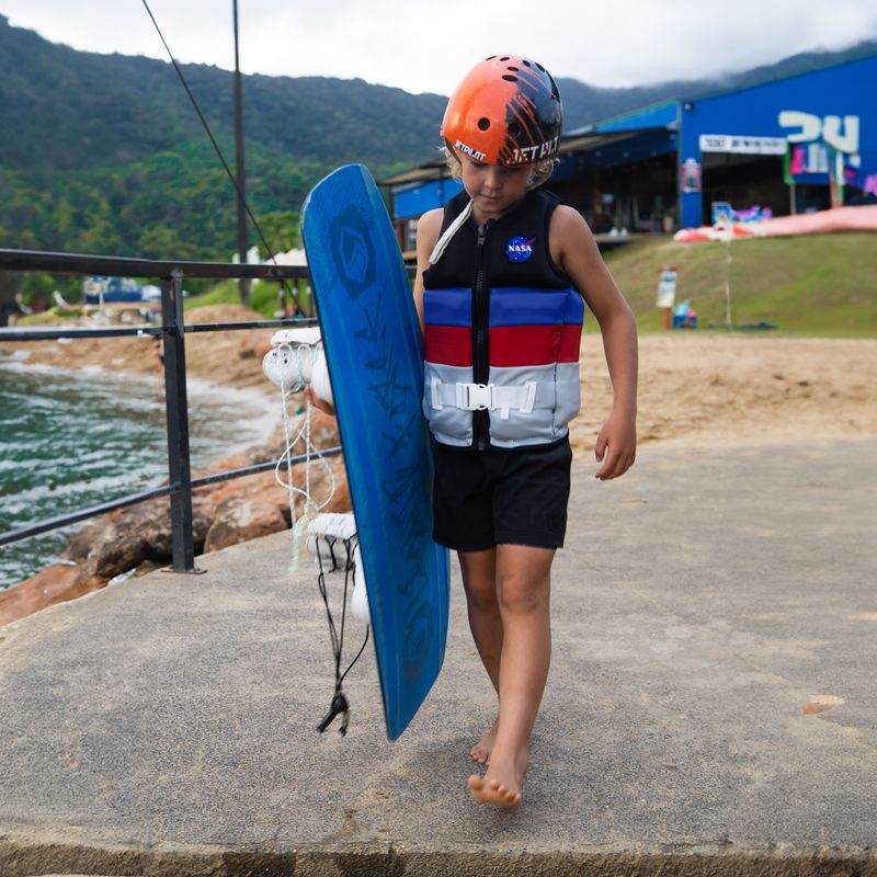 Jetpilot X1 fiú Eco mellény fekete/kék 4