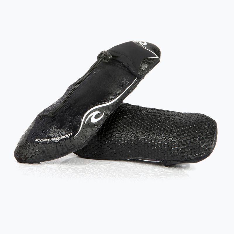 Rip Curl Pocket Reef 1 mm black férfi neoprén cipő 8