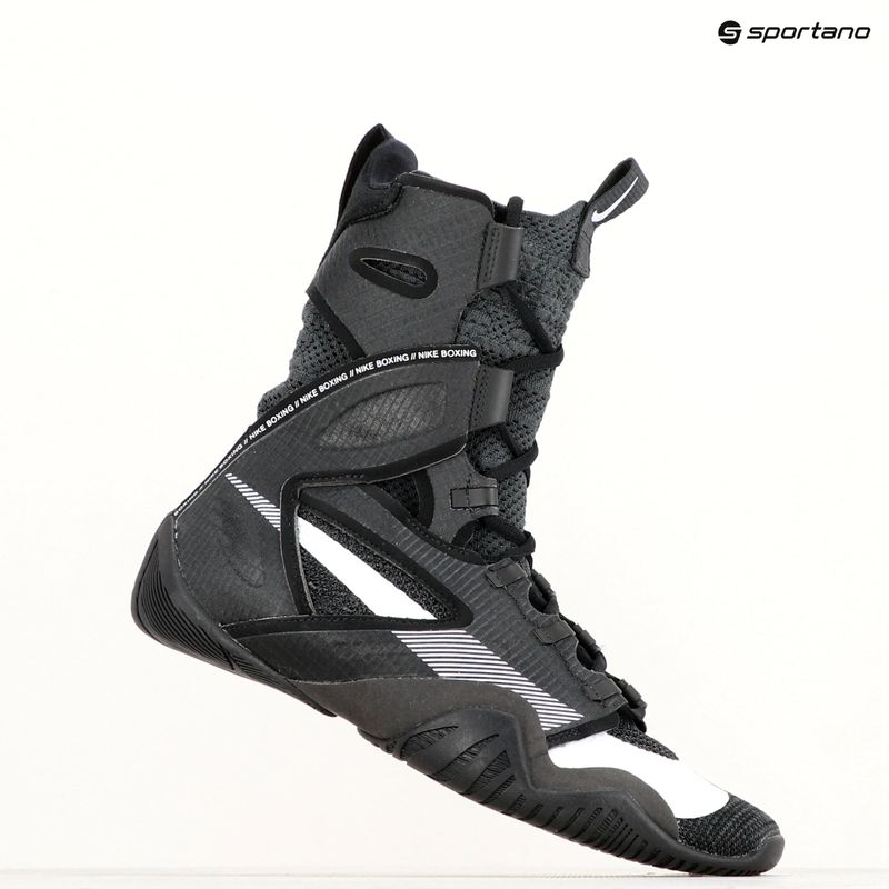 Boxcipő Nike Hyperko 2 black/white smoke grey 17