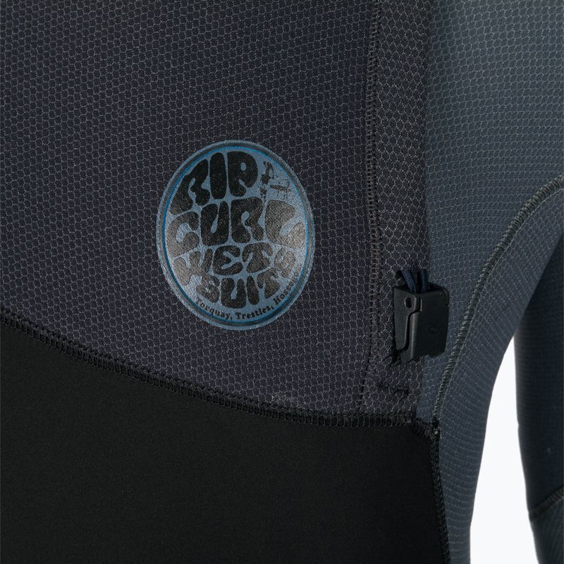 Férfi Rip Curl Flashbomb Zip Free 4/3mm úszóhab fekete WSM8SF WSM8SF 3