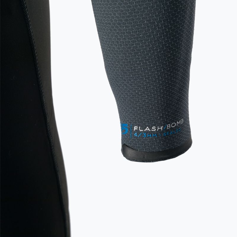 Férfi Rip Curl Flashbomb Zip Free 4/3mm úszóhab fekete WSM8SF WSM8SF 4