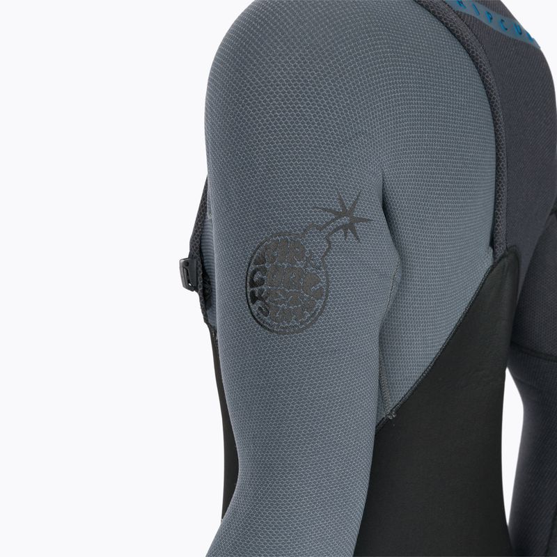 Férfi Rip Curl Flashbomb Zip Free 4/3mm úszóhab fekete WSM8SF WSM8SF 7