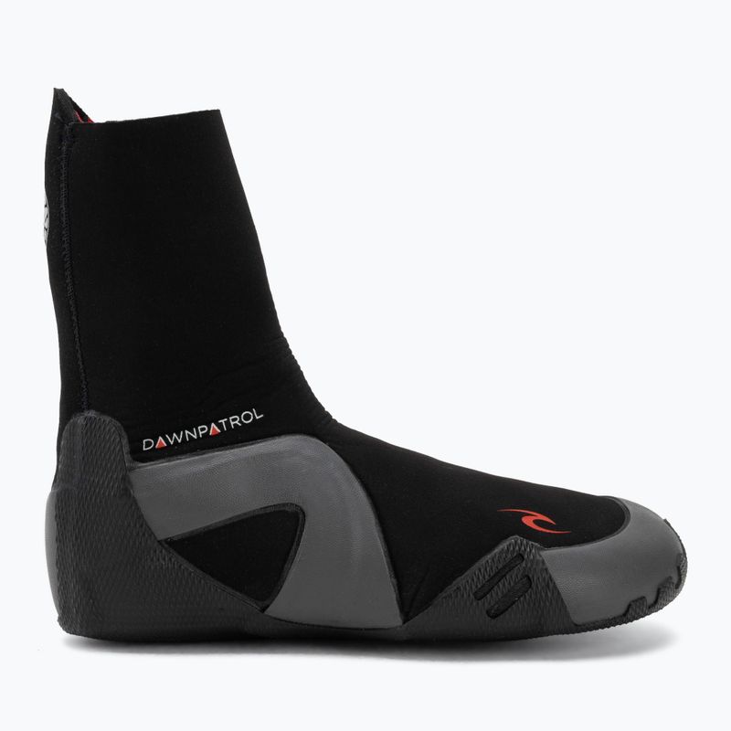 Férfi neopréncipők Rip Curl Dawn Patrol 5 mm Round Toe black 2