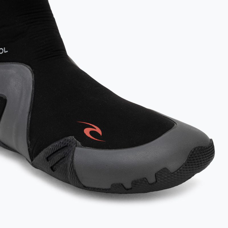 Férfi neopréncipők Rip Curl Dawn Patrol 5 mm Round Toe black 7