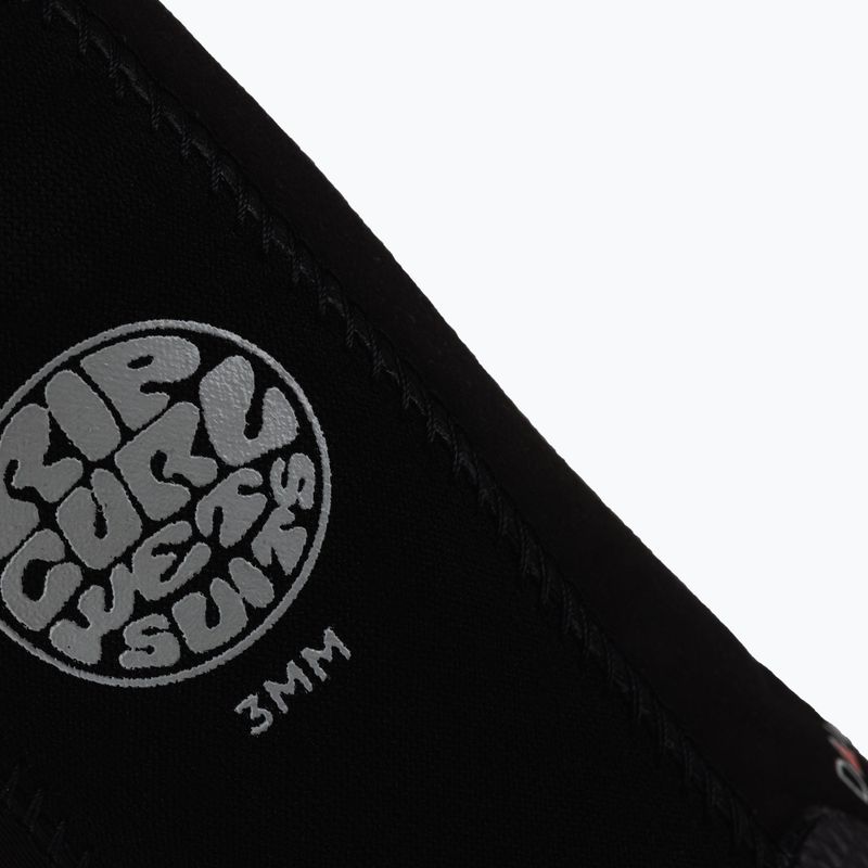 Férfi vízi cipő Rip Curl Dawn Patrol 3mm S/Toe 90 fekete WBO7AD 8