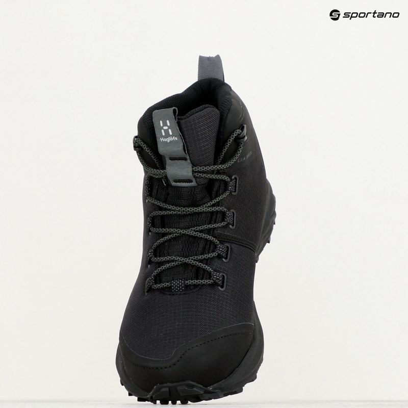 Férfi trekking cipő Haglöfs L.I.M FH GTX Mid true black/magnetite 9