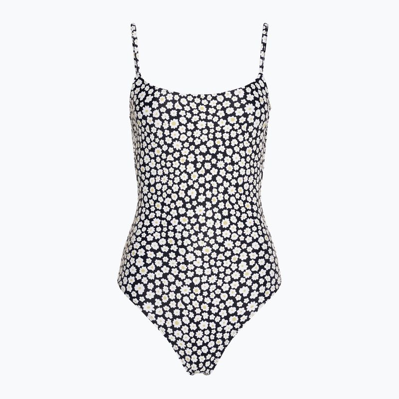 Női egyrészes fürdőruha Hurley Daisy Fields Singlet One Piece black