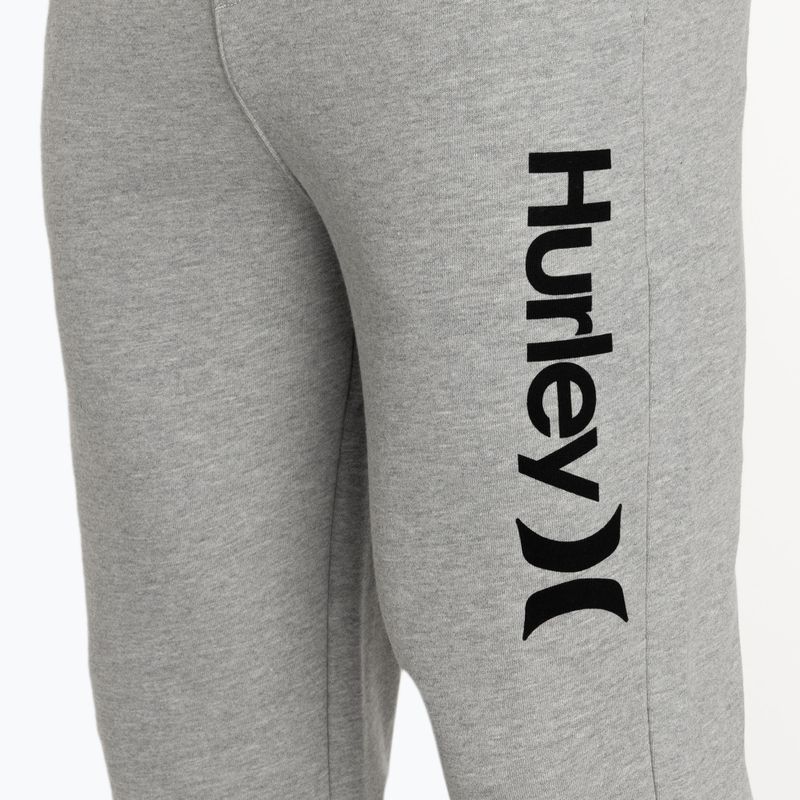 Férfi nadrág Hurley O&O Track dark heather grey 3