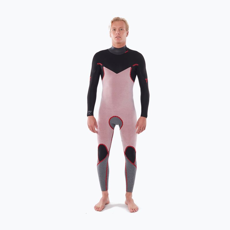 Férfi Rip Curl Dawn Patrol 3/2mm Fekete WSM9DM WSM9DM 4