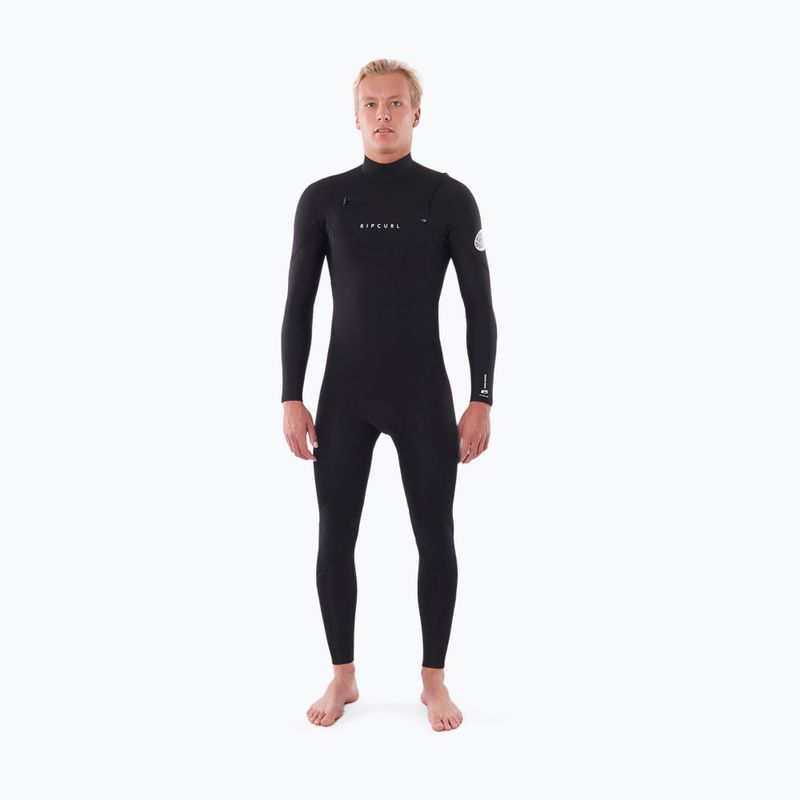 Férfi Rip Curl Dawn Patrol Performance Swim Wet 4/3 mm fekete WSM9WM