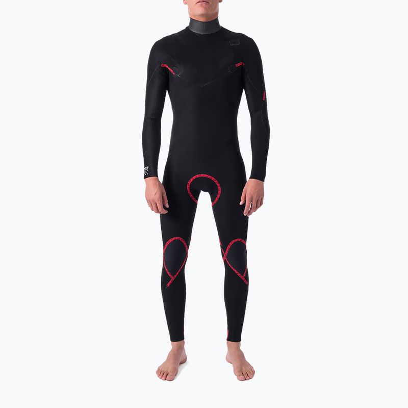 Férfi Rip Curl Dawn Patrol Performance Swim Wet 4/3 mm fekete WSM9WM 4