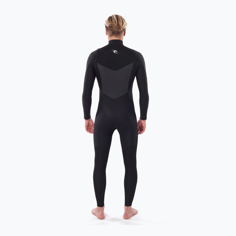 Férfi Rip Curl Dawn Patrol Performance Swim Wet 3/2mm fekete WSM9TM 2