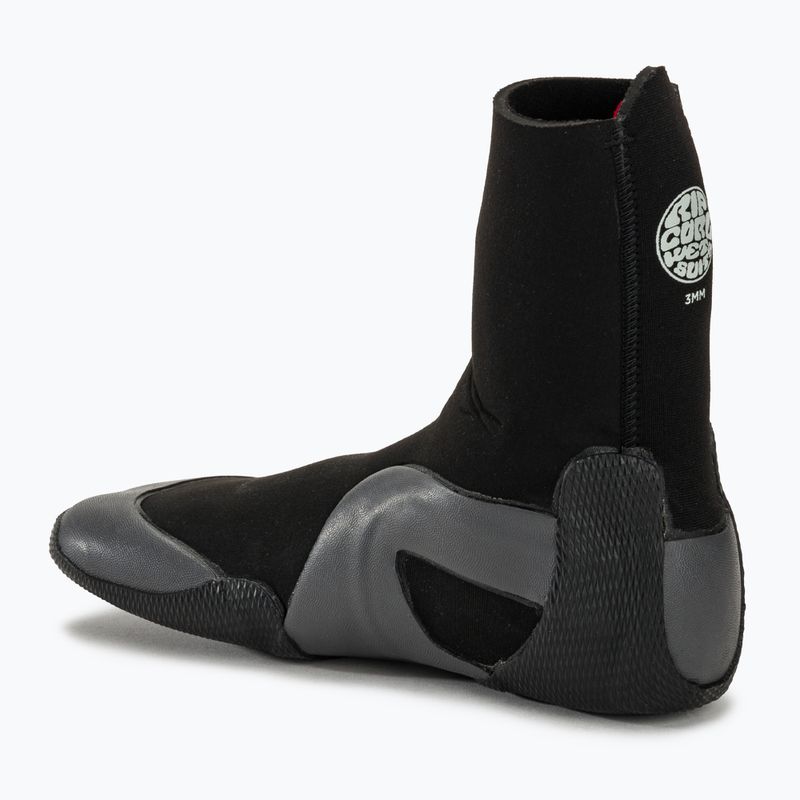 Neoprén cipő Rip Curl D/Patrol Round Toe 3 mm black 3