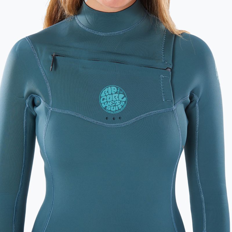 Rip Curl Dawn Patrol 4/3mm GB női búvárruha zöld 3