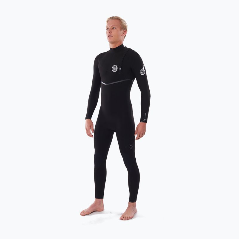 Férfi Rip Curl Flashbomb 5/3 mm-es búvárruha fekete WSMYUF 7