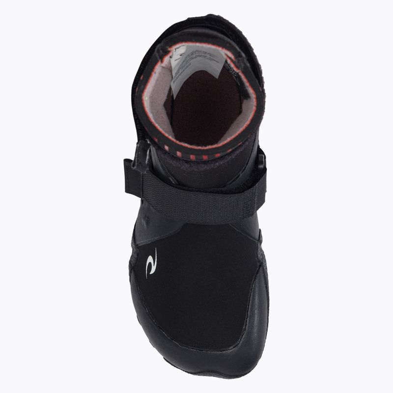 Férfi Rip Curl Flashbomb 5mm kerek orrú vízi cipő 90 fekete WBOYCF 6