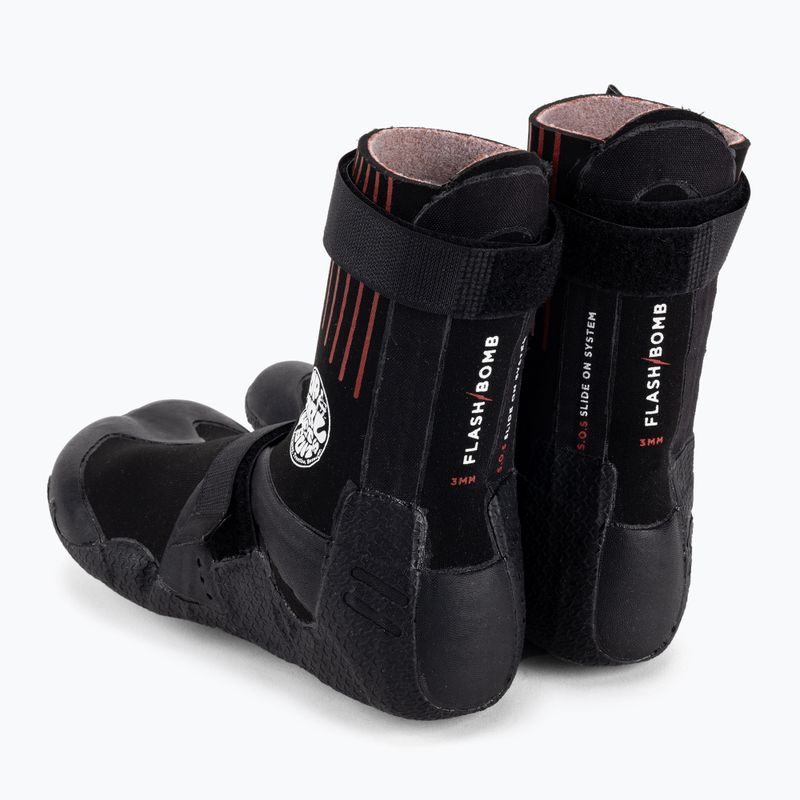 Férfi Rip Curl Flashbomb 3mm Hid.Split/Toe 90 vízi cipő fekete WBOYHF 3