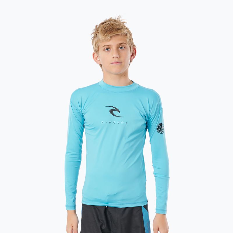 Hosszú ujjú úszópóló Rip Curl Corp LSL UV kék WLY3EB