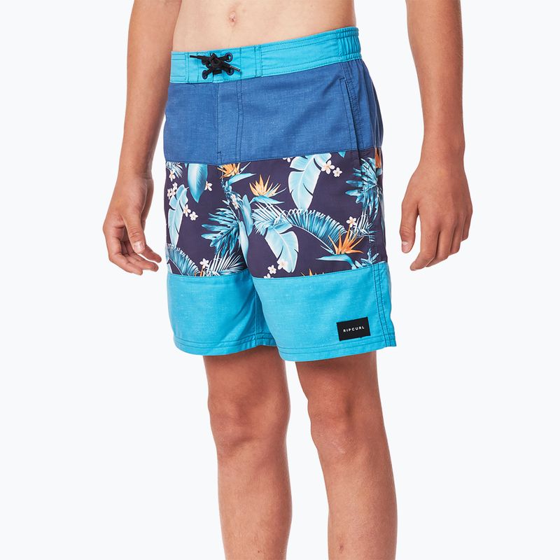 Gyerek úszónadrág Rip Curl Undertow Semi-Elaszticated 16  Boardshort Fiú kék KBOGS4 5