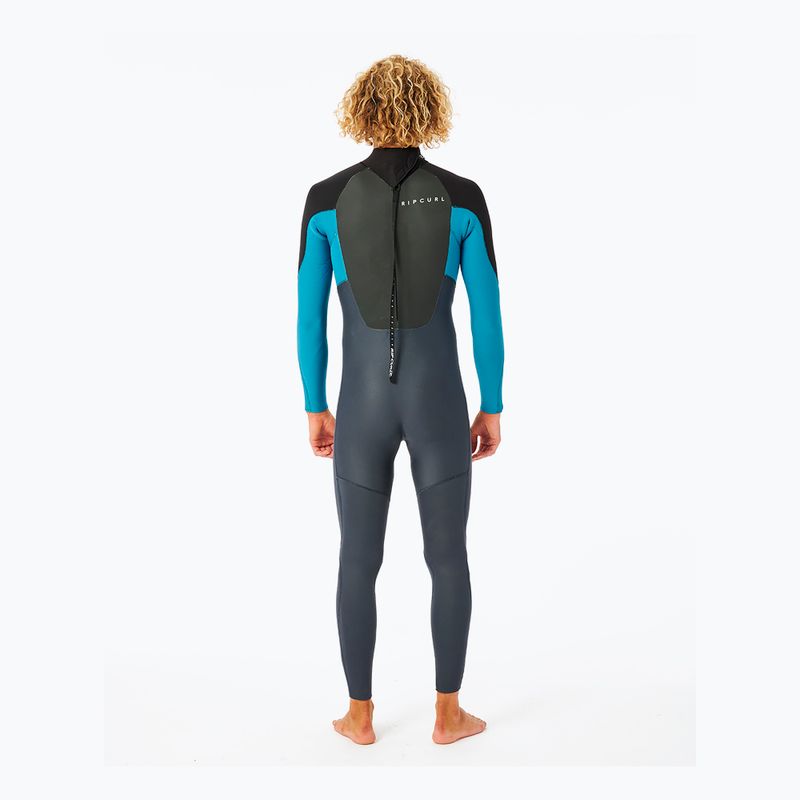 Férfi Rip Curl Omega 5/3 mm GB B/Zip 70 szürkéskék fürdőruha 113MFS 2