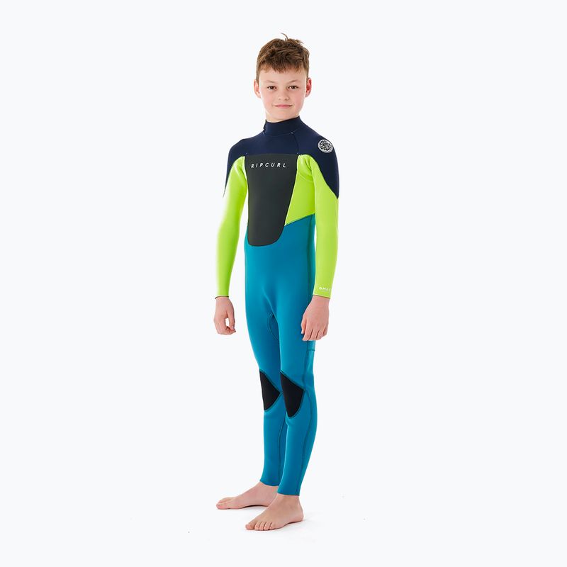 Rip Curl Omega 4/3GB B/Zip 49 kék/kék gyermek búvárruha 113BFS