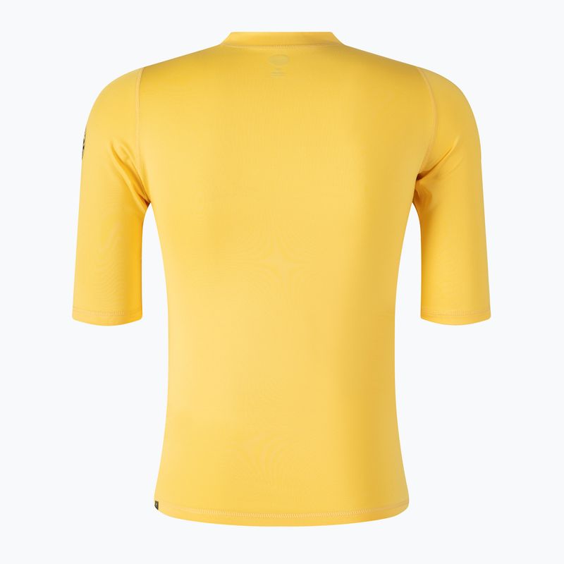 Rip Curl Corps SSL SSL UV sárga férfi rövid ujjú úszópóló WLE3KM 2