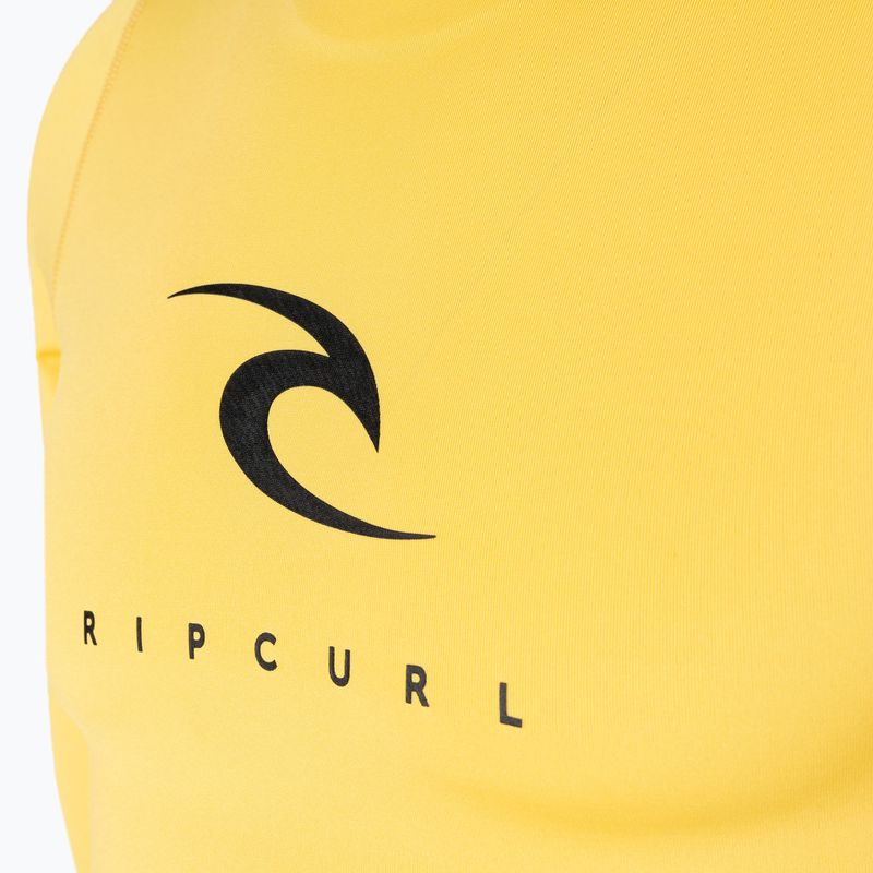 Rip Curl Corps SSL SSL UV sárga férfi rövid ujjú úszópóló WLE3KM 3