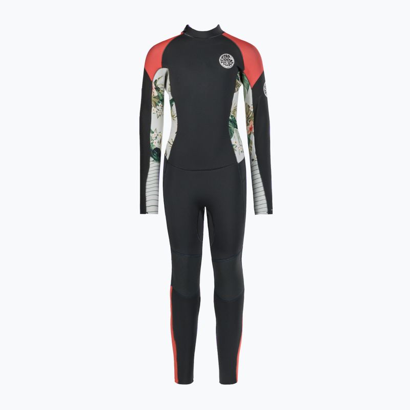 Rip Curl Dawn Patrol 3/2 mm-es gyermek búvárruha fekete WSM8EJ 2