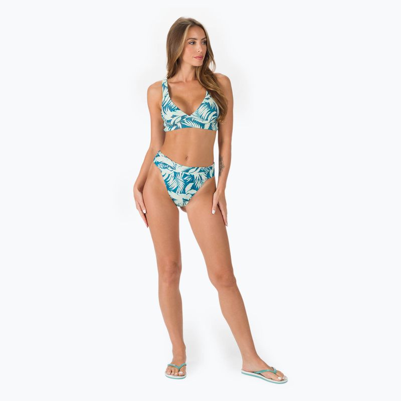 Rip Curl Sun Rays Floral Halter Bikini Top kék GSIRD5 2
