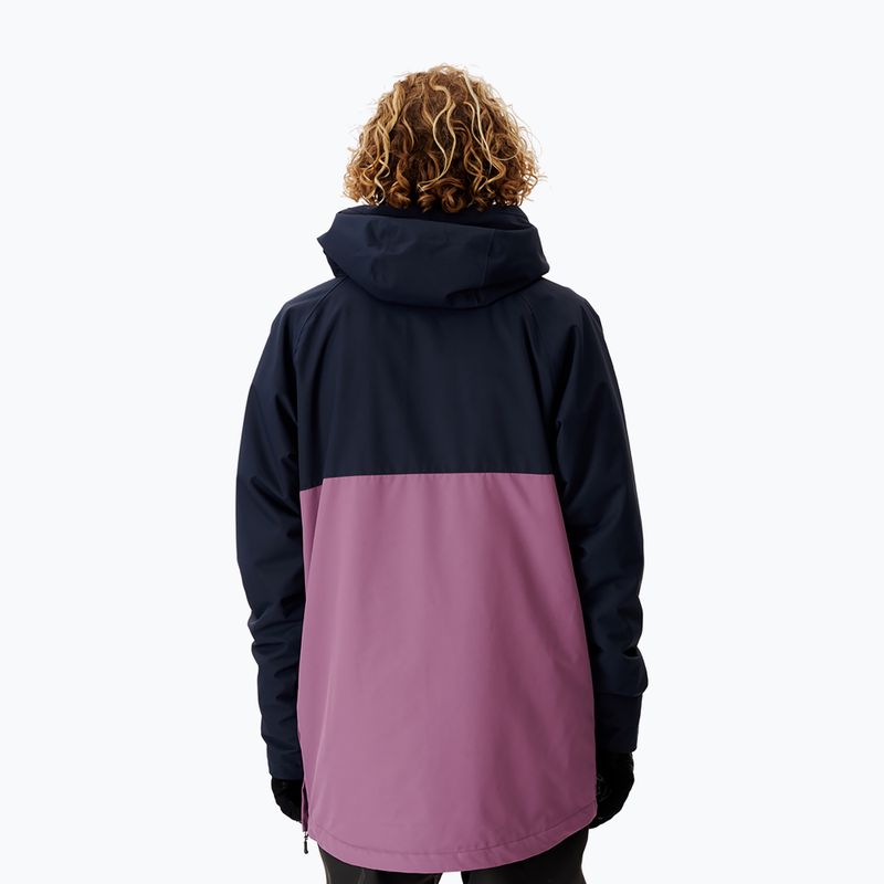 Férfi Rip Curl Primative tengerészkék és lila snowboard dzseki 000MOU 49 3