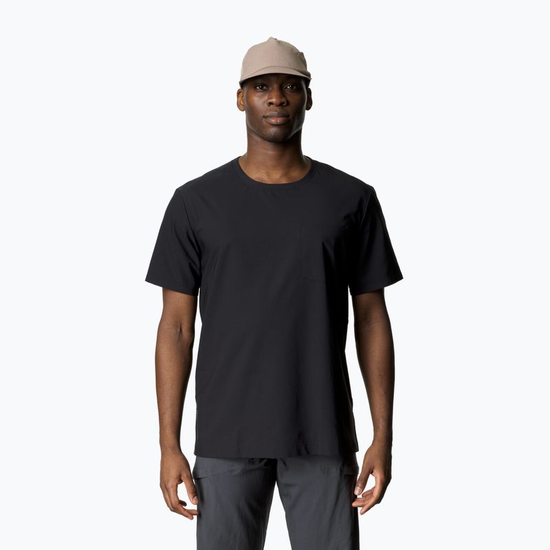 Férfi Houdini Covet Tee póló igaz fekete
