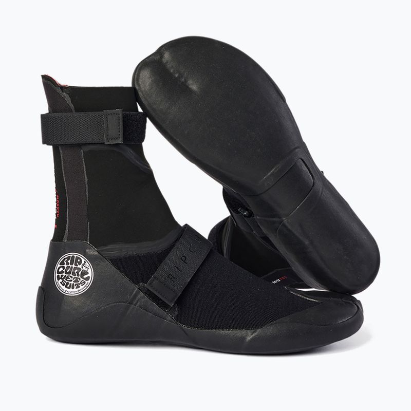 Férfi neopréncipők Rip Curl Fbomb 3 mm Narrow H S/Toe black 4