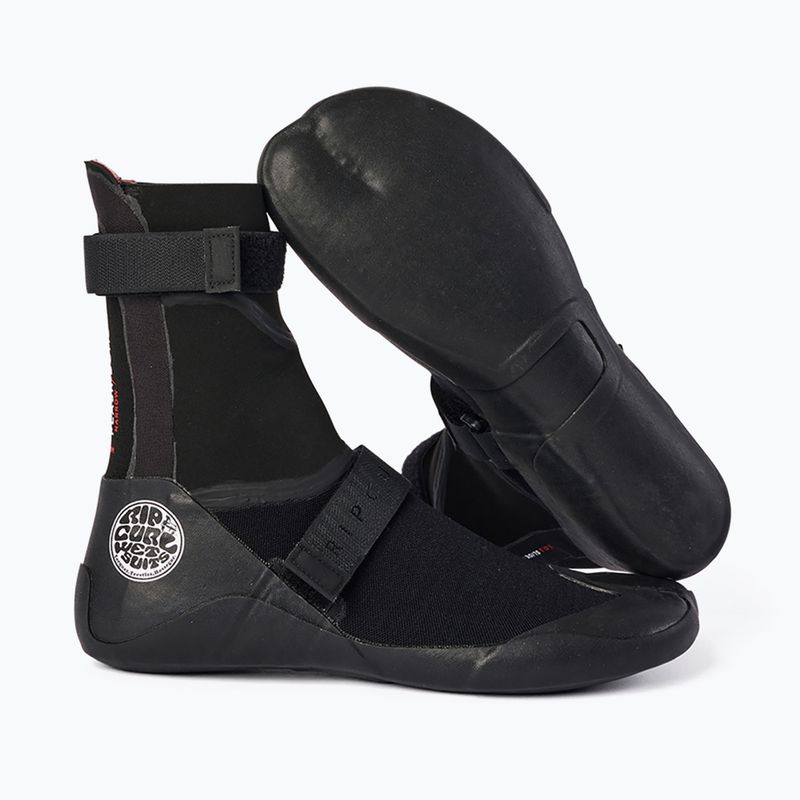 Férfi neopréncipők Rip Curl Flashbomb 5 mm Narrow H S/Toe black 4
