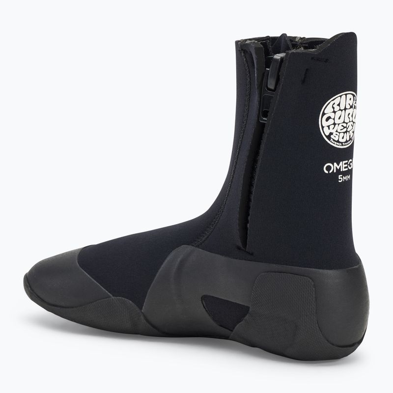 Vízicipő Rip Curl Omega 5mm Round Toe Zip black 3