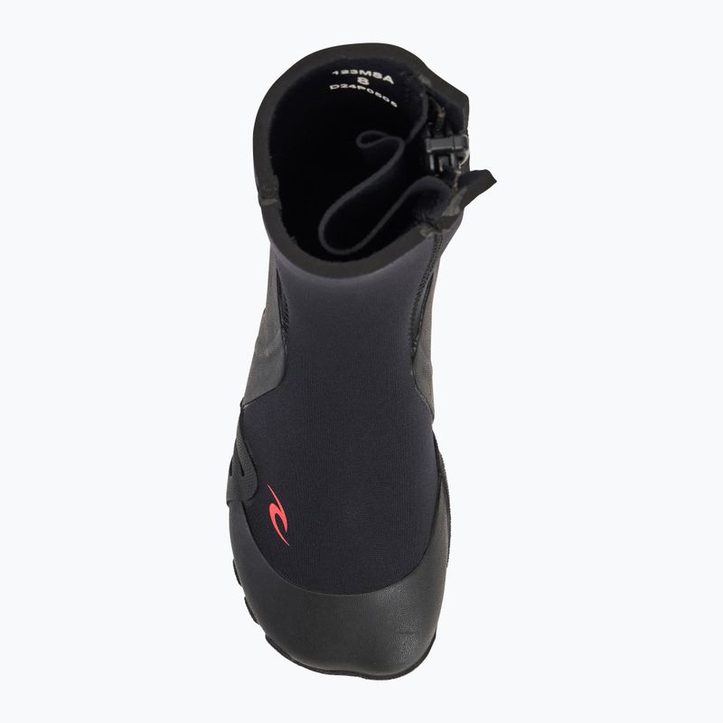 Vízicipő Rip Curl Omega 5mm Round Toe Zip black 5