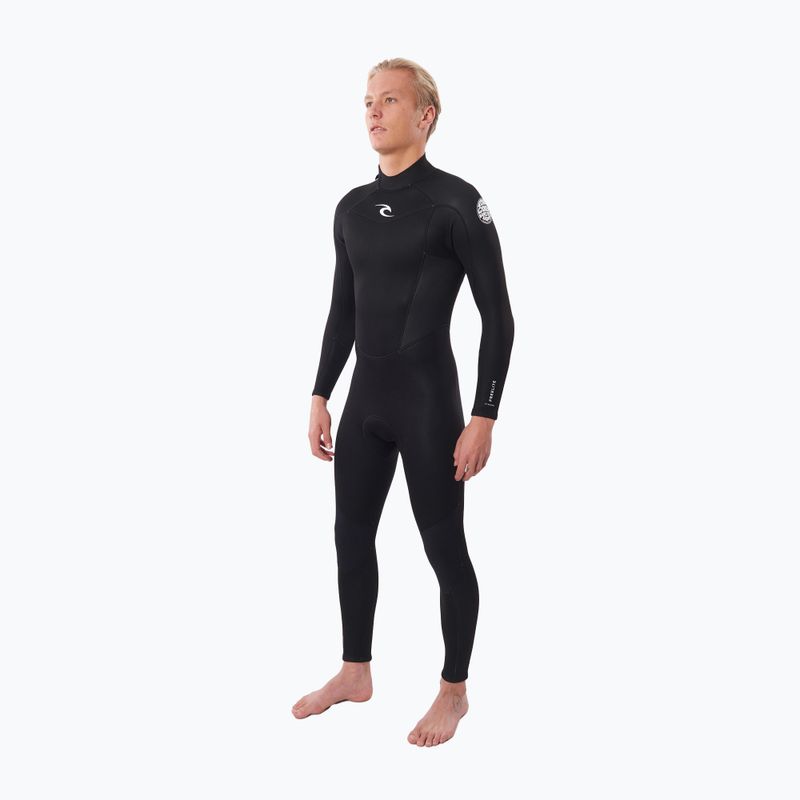 Rip Curl Freelite 5/3 mm GB BZ Steamer fekete férfi búvárruha