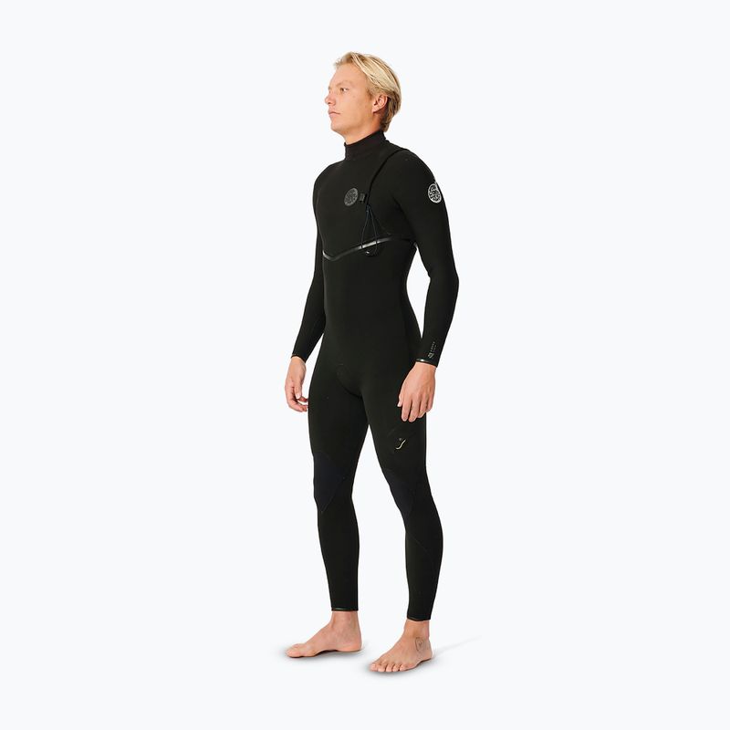Férfi Rip Curl E-Bomb 3/2 mm Zip Free Sub fekete úszószivacs 3
