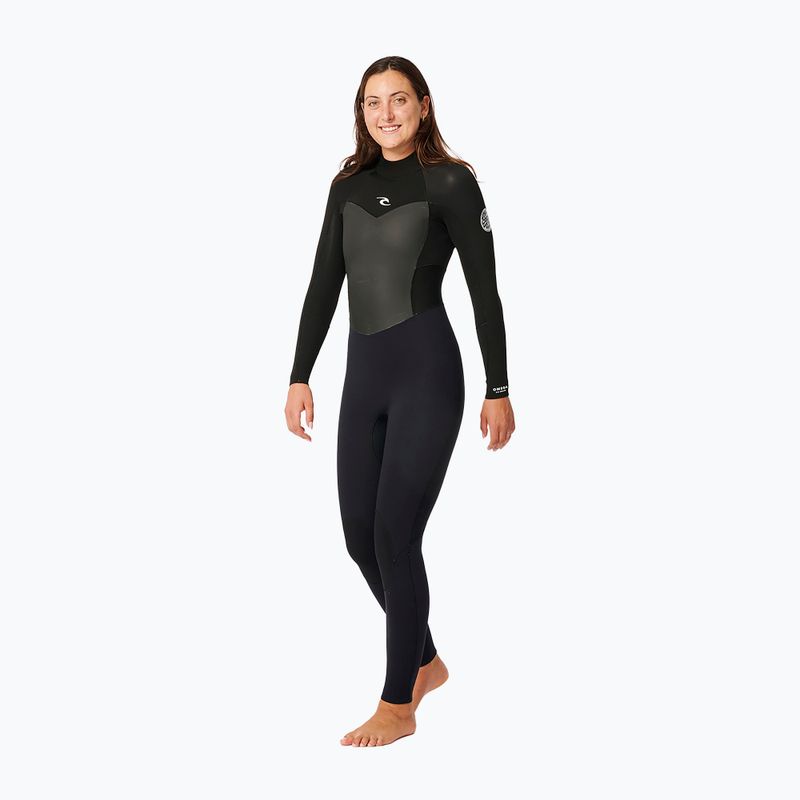 Női Rip Curl Omega 4/3 mm GB Steamer fekete 156WFS90 búvárruha 156WFS90 2