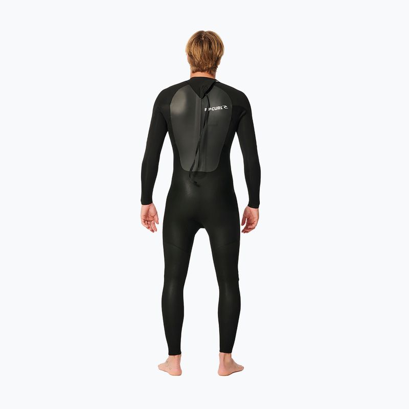 Rip Curl Omega 4/3 mm GB BZ Steamer fekete férfi búvárruha 3