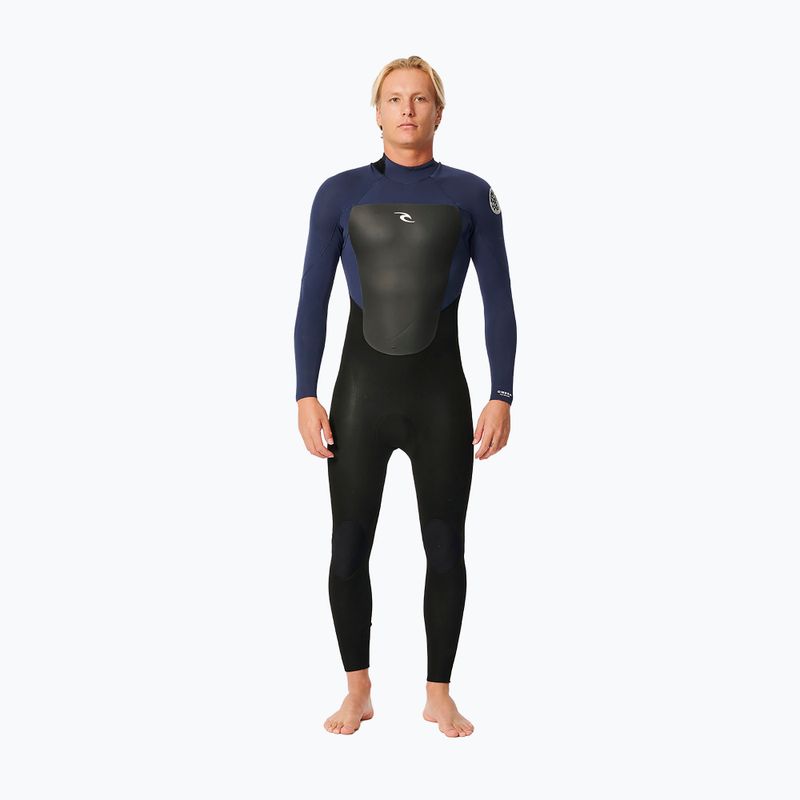 Rip Curl Omega 4/3 mm GB BZ Steamer slate férfi búvárruha