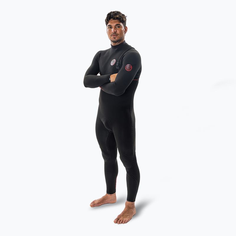 Rip Curl Flashbomb Fusion 4/3 mm Zip Free férfi úszószivacs fekete 3