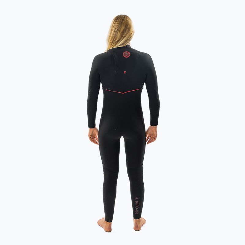 Női neoprénruha Rip Curl Flashbomb Fusion 5/3mm Zip Free black 2