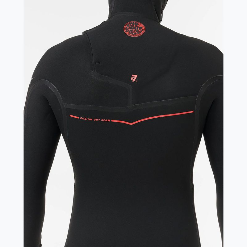 Férfi neoprén Rip Curl Flashbomb Fusion 5/3mm Zip Free black 5