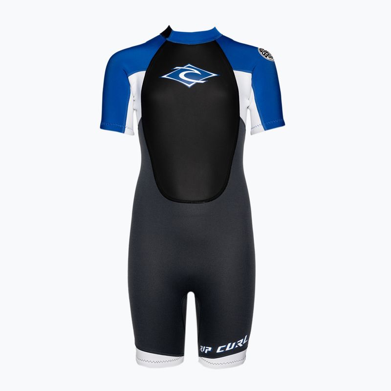 Rip Curl Omega Back Zip Spring 2 mm blue gyerek neoprén ruha 2