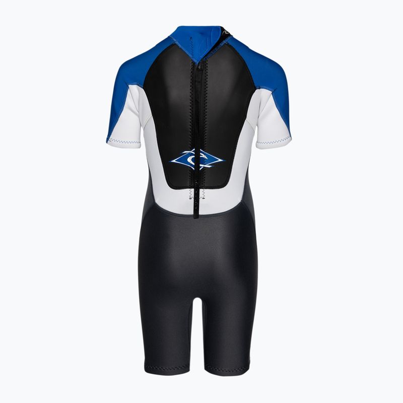 Rip Curl Omega Back Zip Spring 2 mm blue gyerek neoprén ruha 3