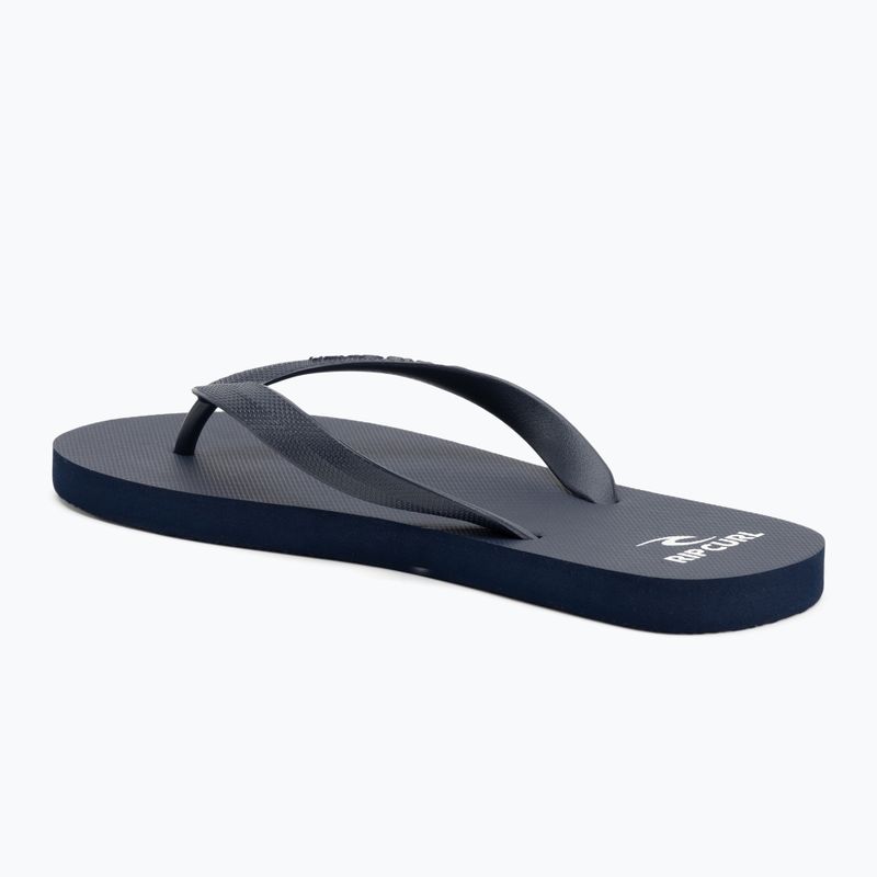 Férfi Rip Curl Brand Logo Bloom flip flopok tengerészkék 3