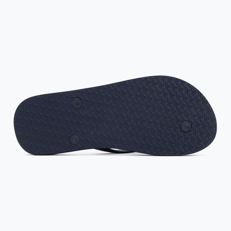 Férfi Rip Curl Brand Logo Bloom flip flopok tengerészkék 4
